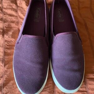 Keds Women's Deep Purple Slip-On Sneakers